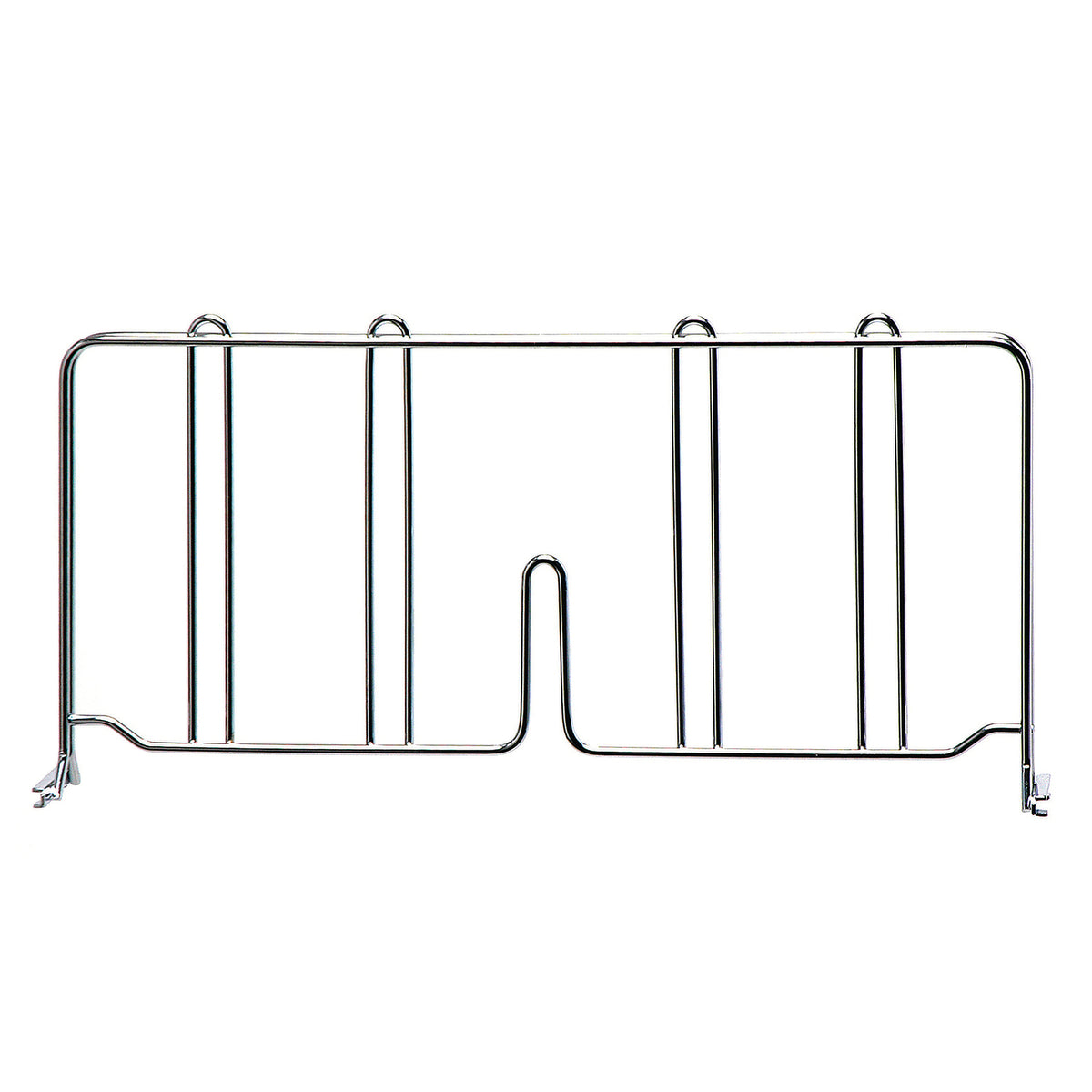 Chrome 18" Shelf Divider by FarrellPack - AKDIV18CHROME