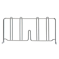 Chrome 18" Shelf Divider by FarrellPack - AKDIV18CHROME
