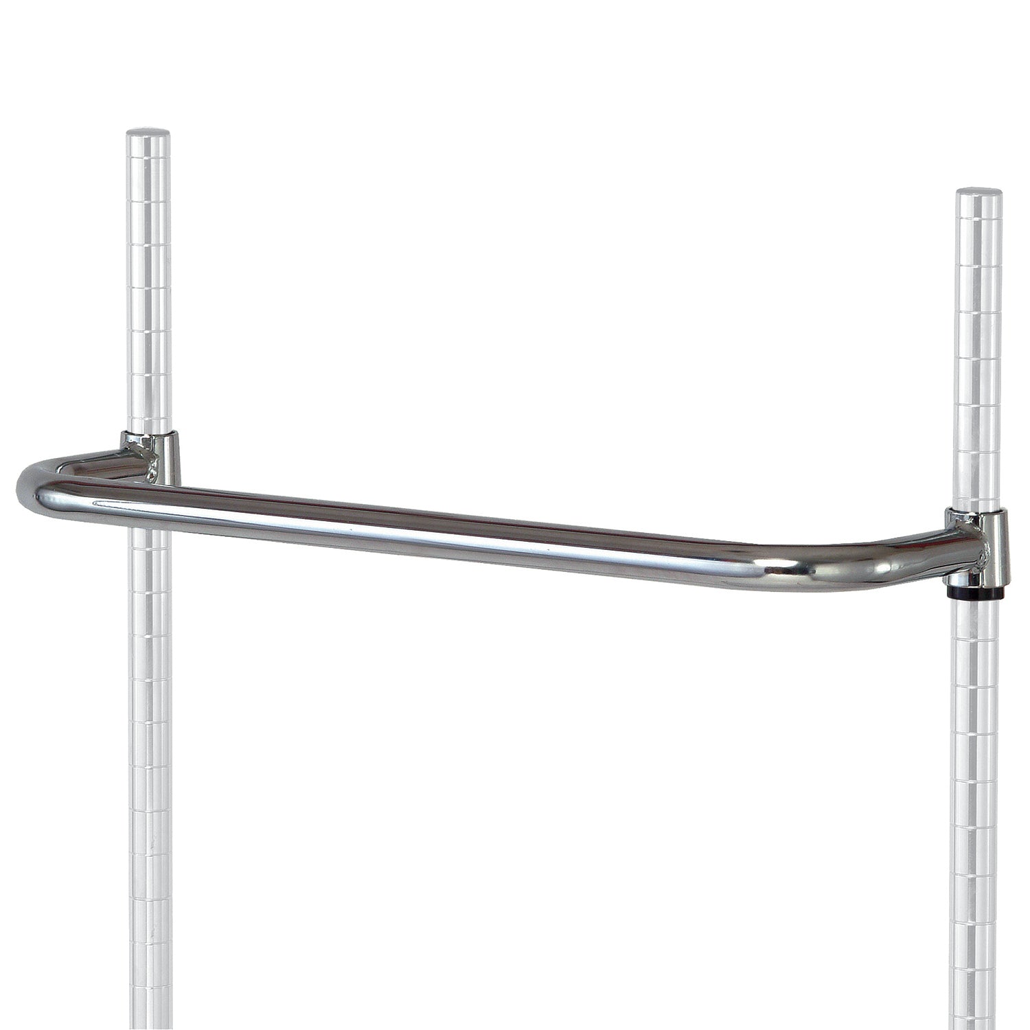 Chrome Wire Shelving with 12" Push Handle - AKPH12CHROME
