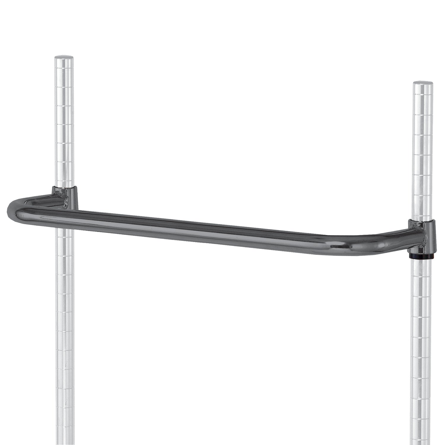 Grey Epoxy Wire Shelving with 12" Push Handle by FarrellPack