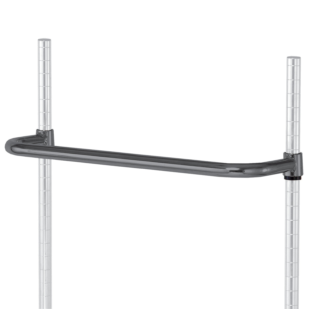 Grey Epoxy Wire Shelving with 12" Push Handle - AKPH12GREY