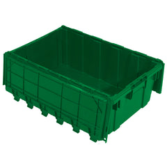 Green 27"x17"x9" Attached Lid Container by FarrellPack