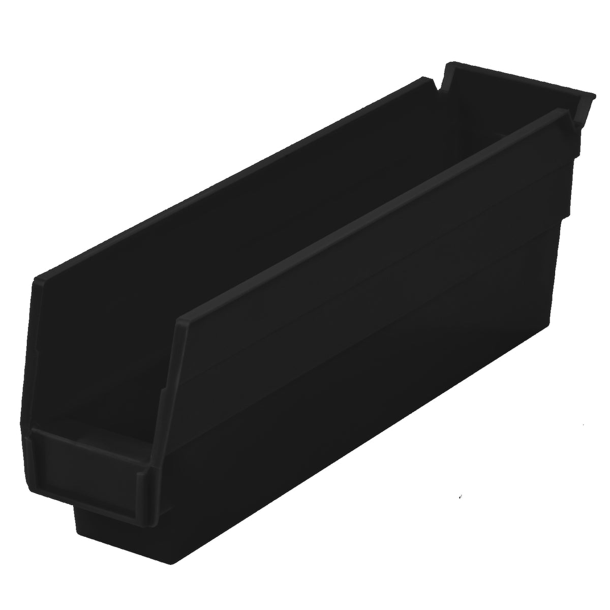 Black Shelf Bin 11-5/8" x 2-3/4" x 4" by FarrellPack - AW30110BLACK