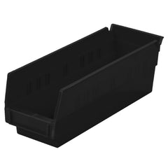 Black 11-5/8" x 4-1/8" x 4" Shelf Bin by FarrellPack