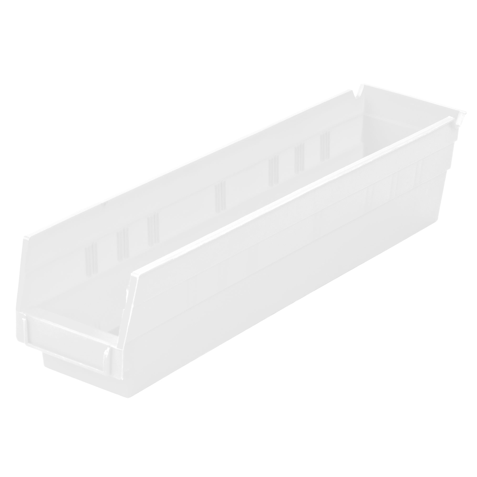 Clear Shelf Bin 17-7/8" x 4-1/8" x 4" by FarrellPack - AW30128CLEAR