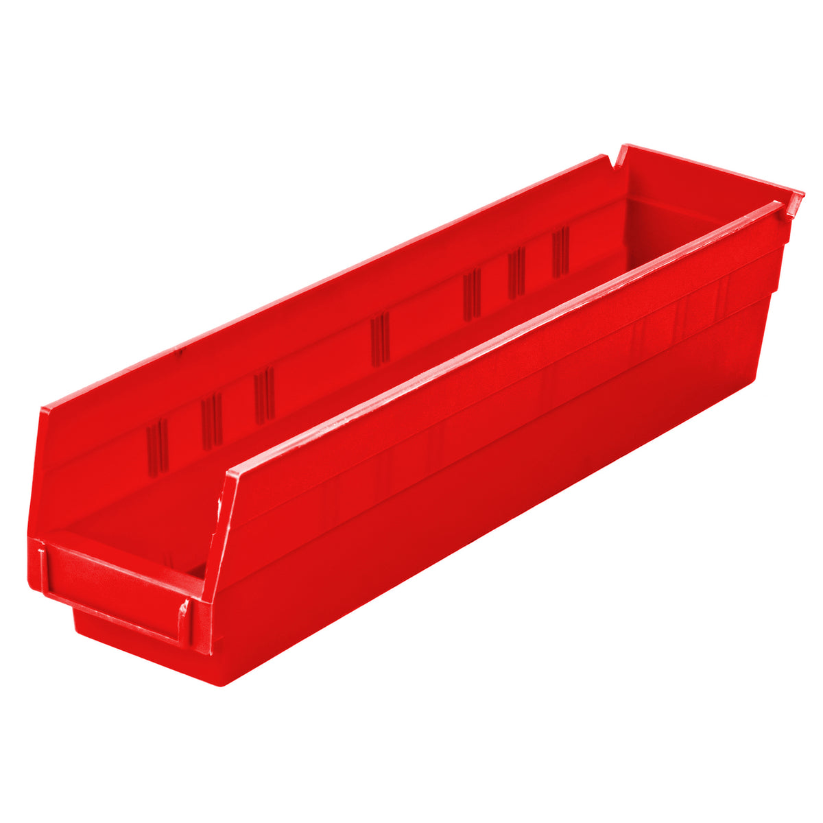 Red 17-7/8" x 4-1/8" x 4" Shelf Bin by FarrellPack - AW30128RED
