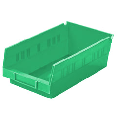 Green Shelf Bin 11-5/8" x 6-5/8" x 4" by FarrellPack - AW30130GREEN