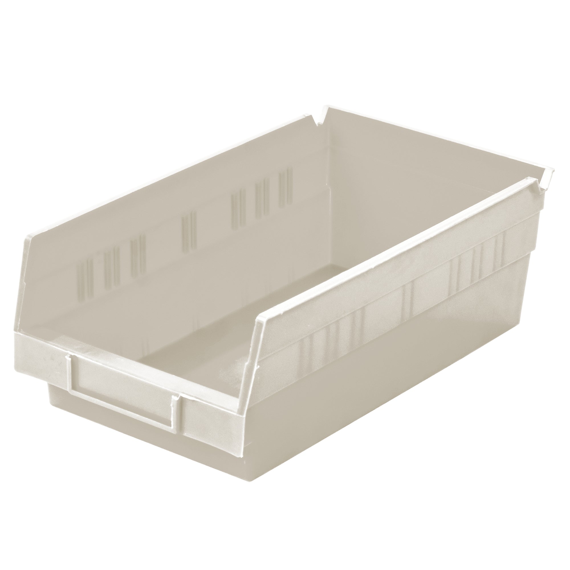 Stone Shelf Bin 11-5/8" x 6-5/8" x 4" by FarrellPack - AW30130STONE