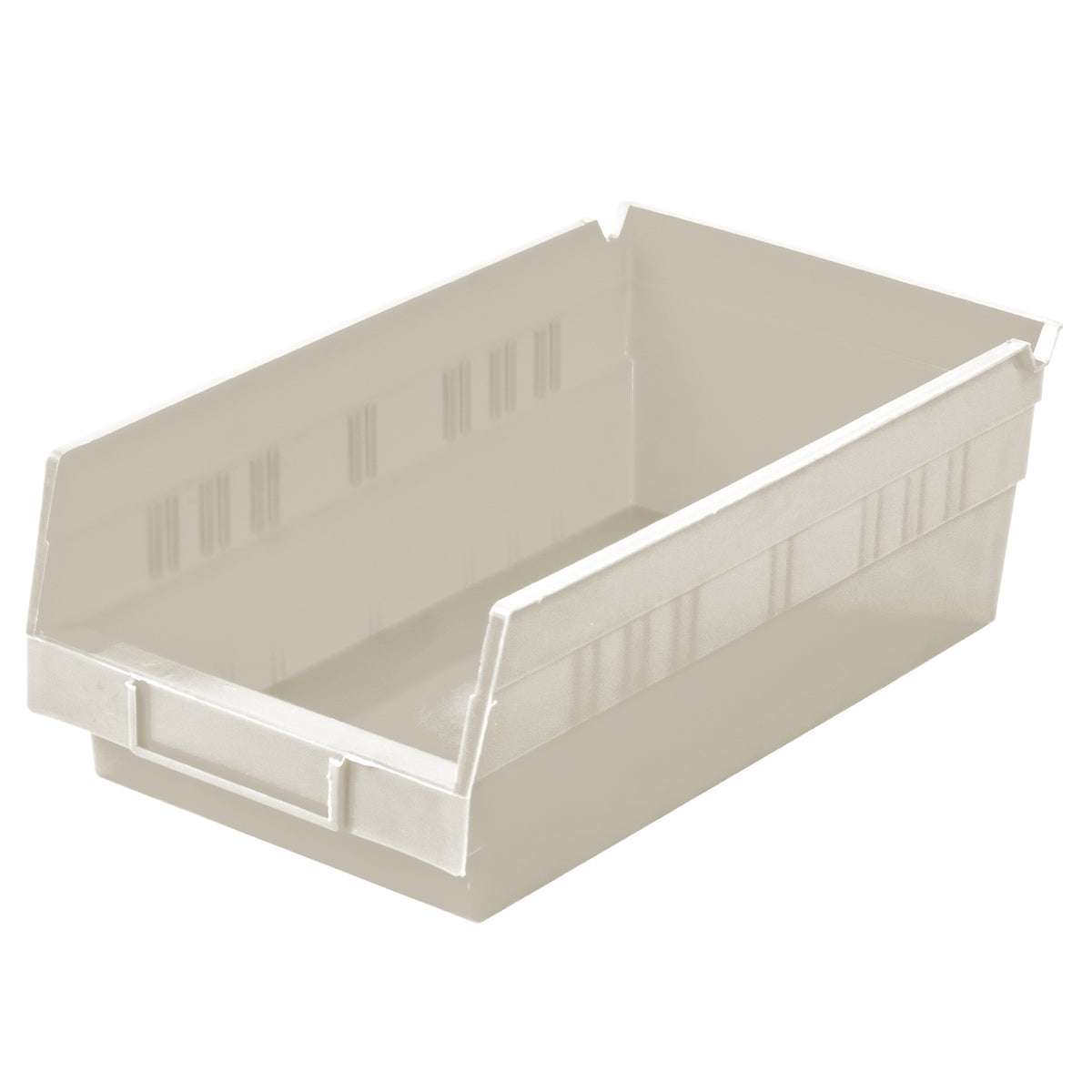 Stone Shelf Bin 11-5/8" x 6-5/8" x 4" by FarrellPack - AW30130STONE