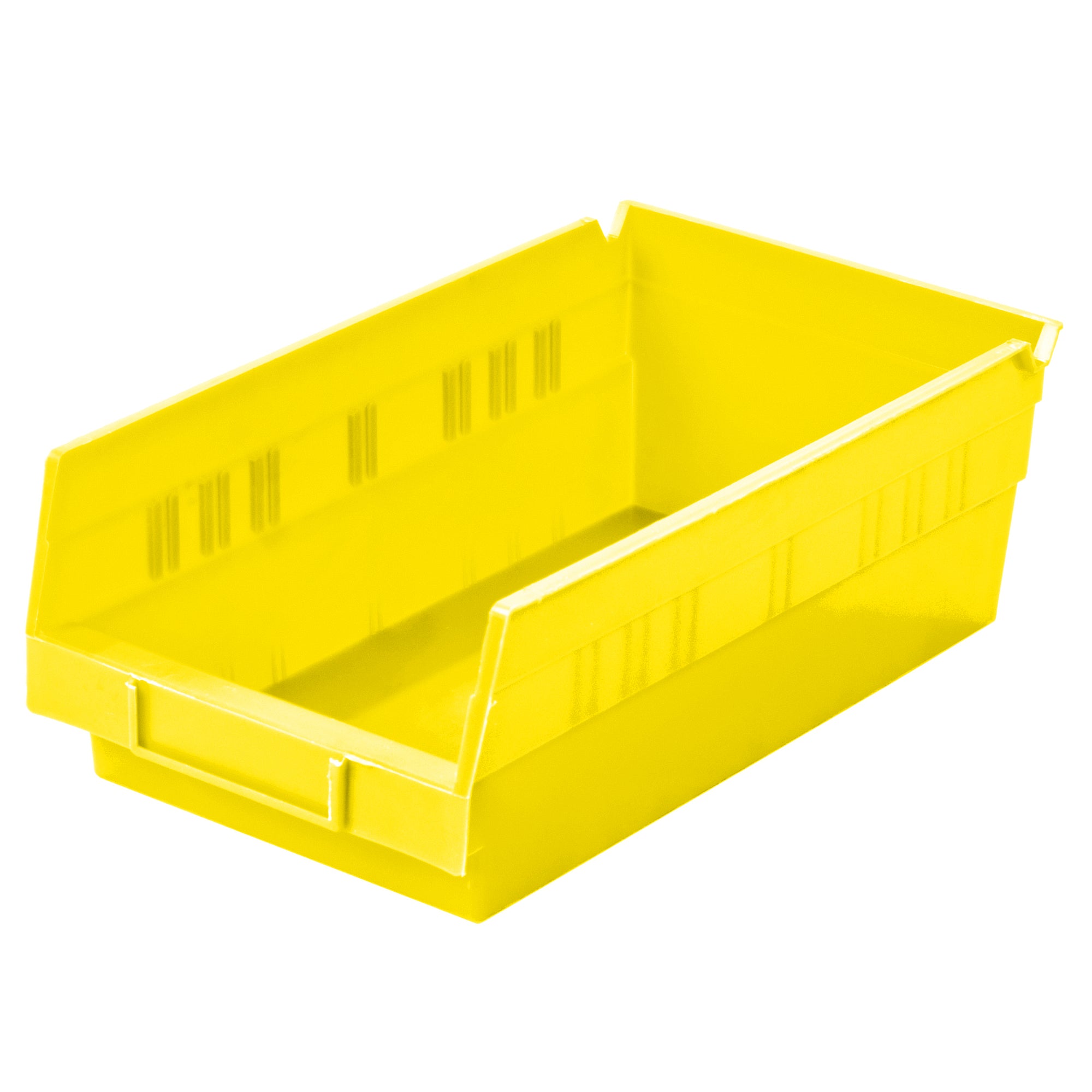 Yellow Shelf Bin 11-5/8" x 6-5/8" x 4" by FarrellPack - AW30130YELLOW