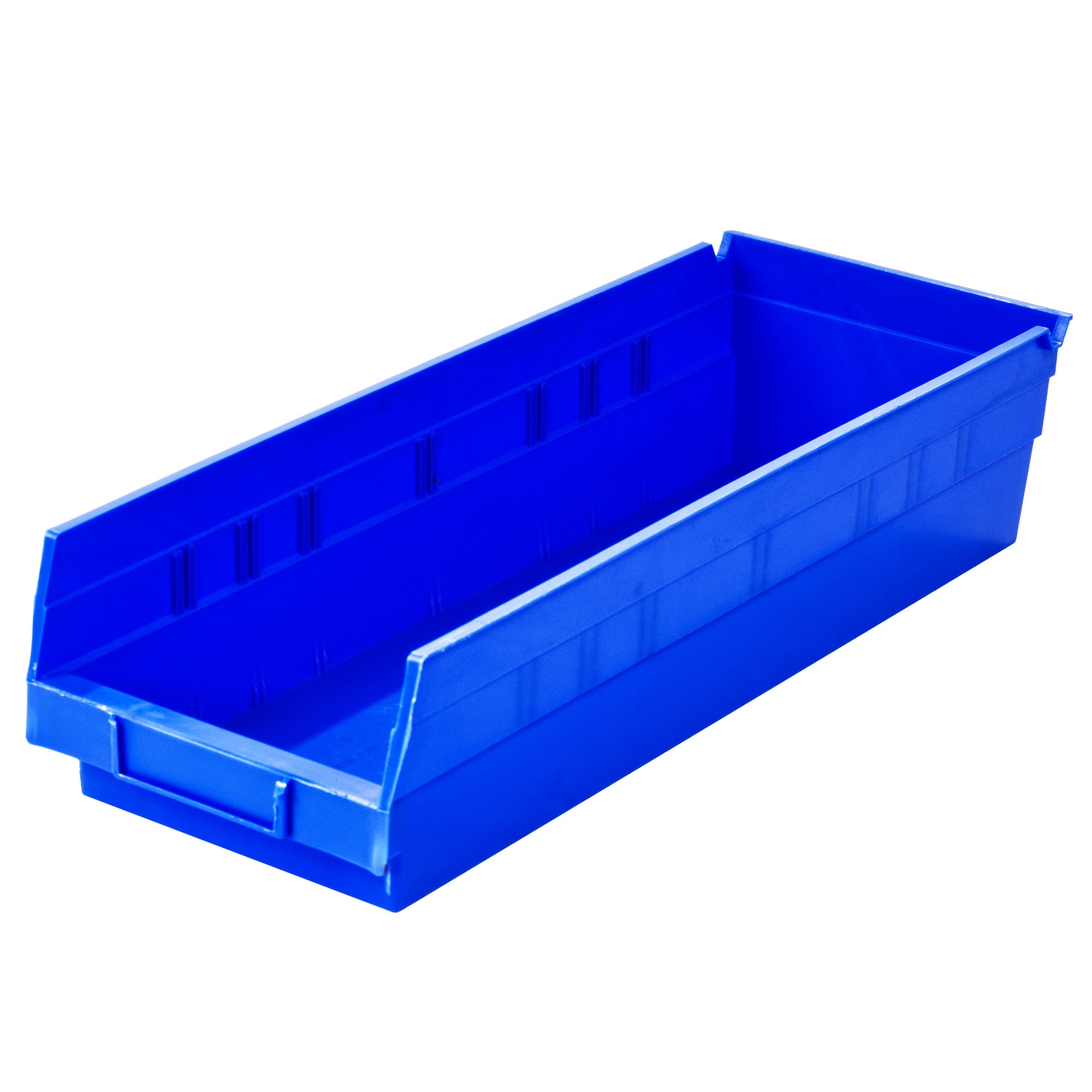 Blue 17-7/8" x 6-5/8" x 4" Shelf Bin by FarrellPack - AW30138BLUE