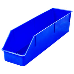 Blue High Visibility Shelf Bin 24" x 6" x 5" - AW30550BLUE