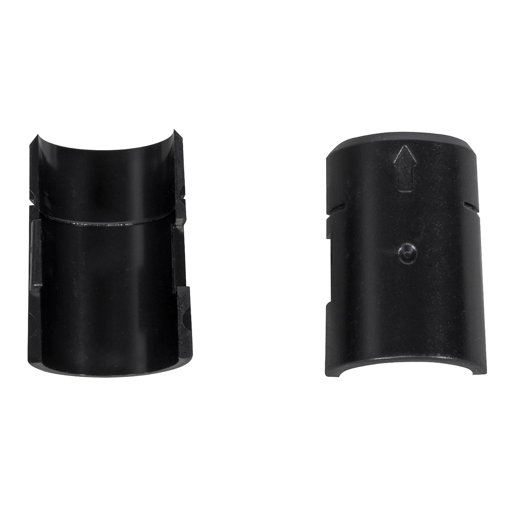 Black Replacement Plastic Clip for Wire Shelf (4-Pack) by FarrellPack