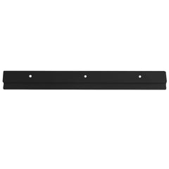 Black Plastic Rail 12" x 1 3/4" x 1/4" - AWRAILBLACK