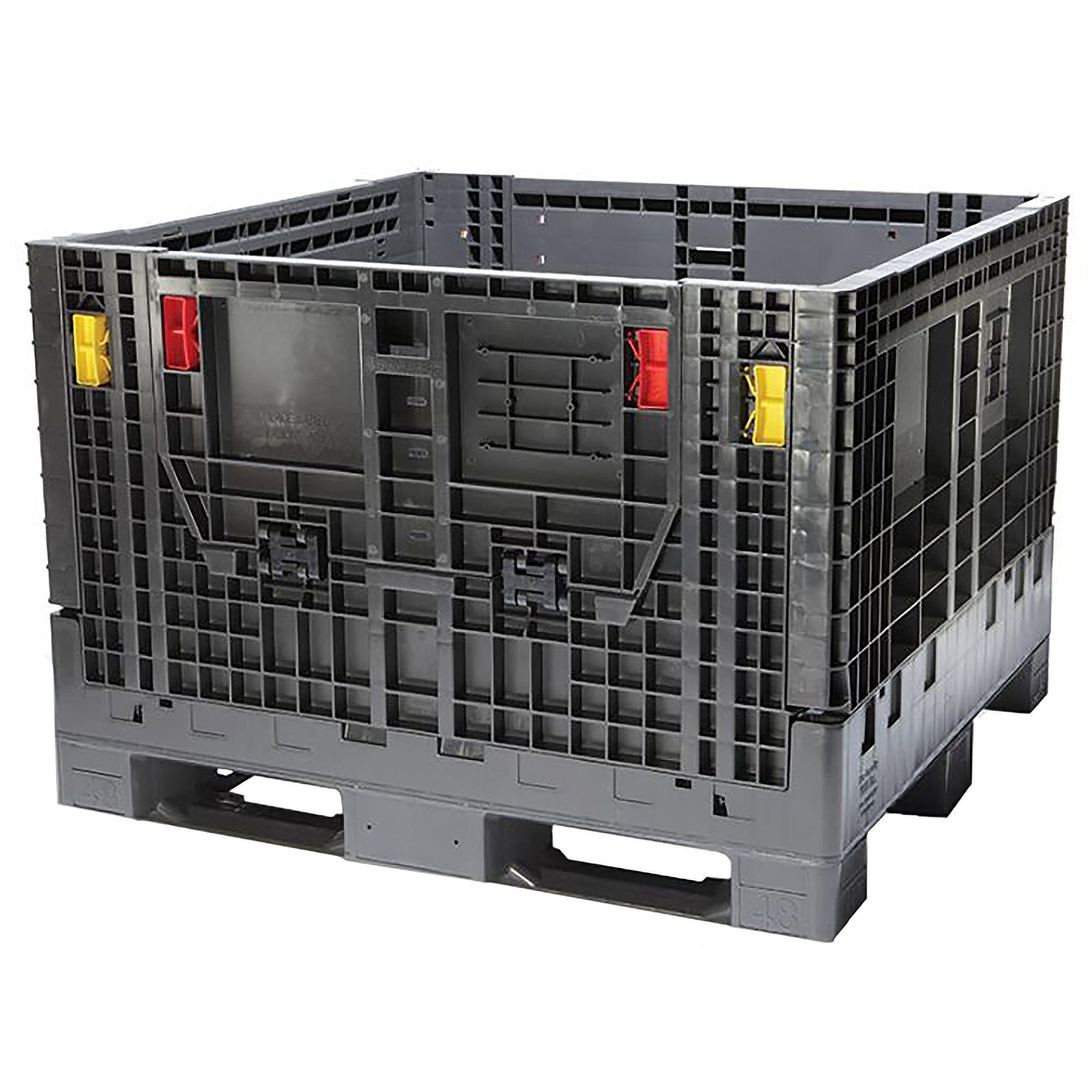 Black Collapsible Bulk Container by FarrellPack