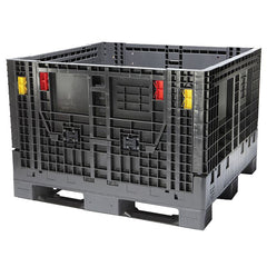Black Collapsible Bulk Container 48"x45"x34" - BC4845342010000