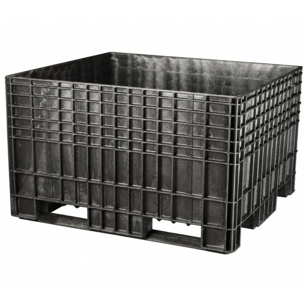 Black Fixed Wall Bulk Box 48"x44"x29" by FarrellPack