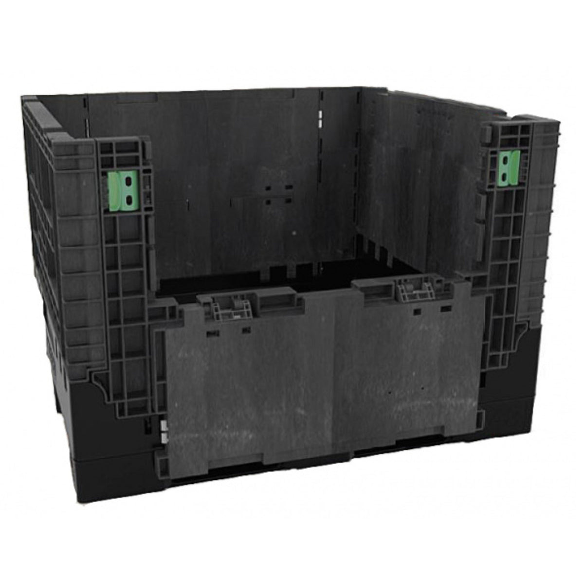 Black Extra-Duty Bulk Box 48"x45"x34" by FarrellPack - BR4845342010000