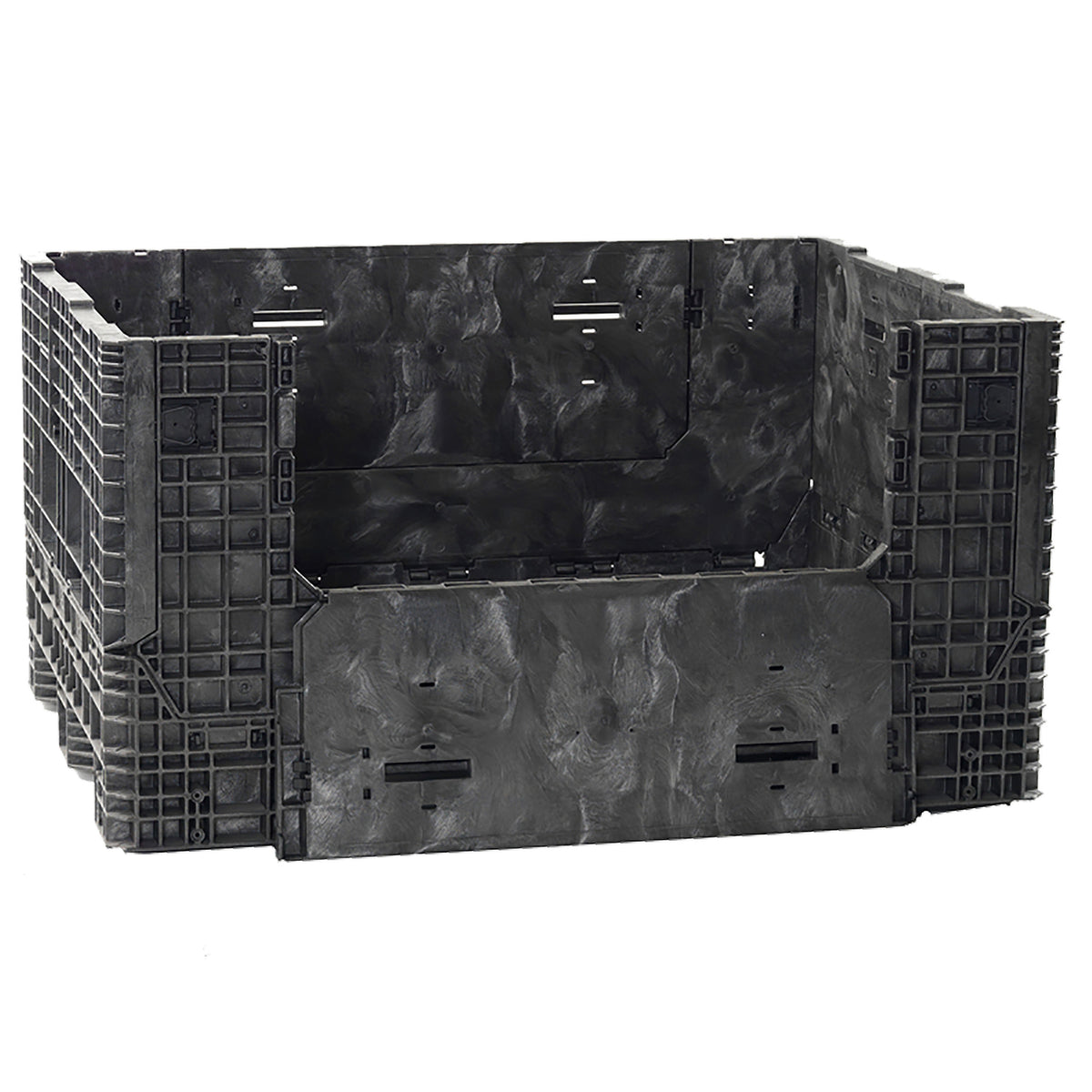 Black Extended Length Bulk Box 64.5" x 48" x 34" - BS6448342010002