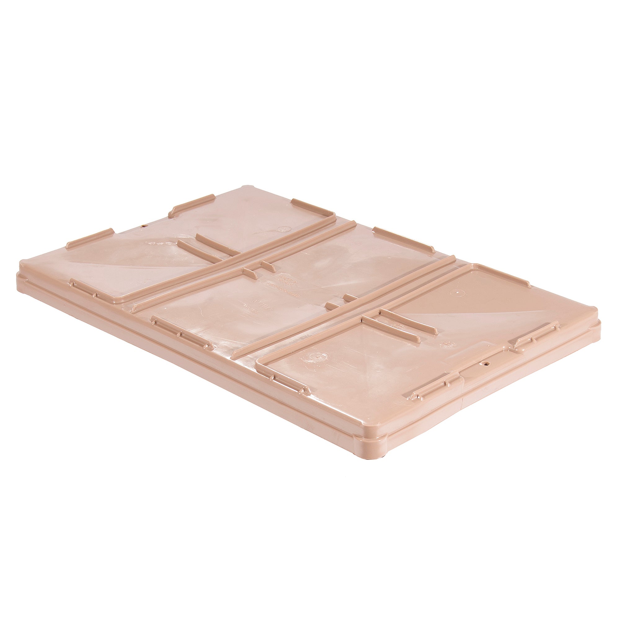 Beige Lid for C18541 Container by FarrellPack