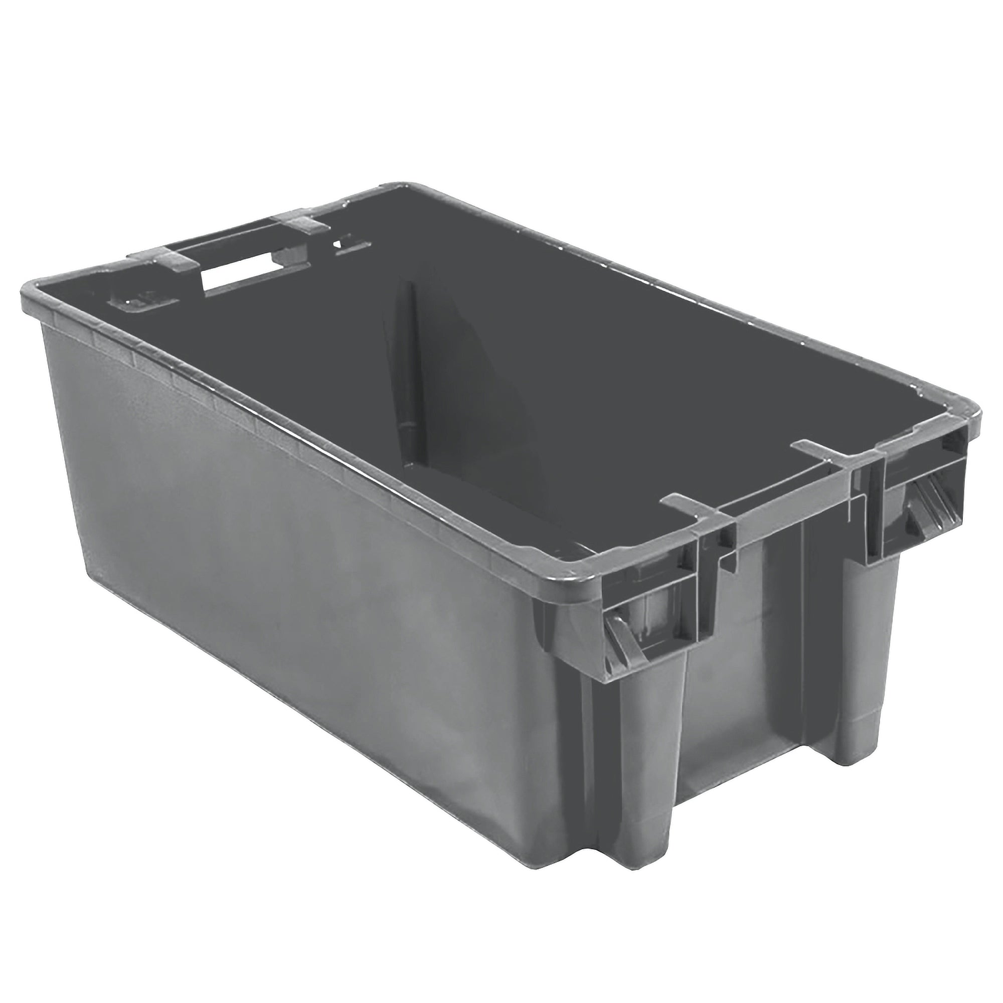 Grey Heavy Duty Stack and Nest Container 31"x18"x12" - C18702E01