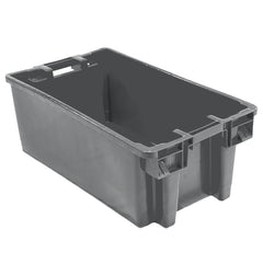 Grey Heavy Duty Stack and Nest Container by FarrellPack