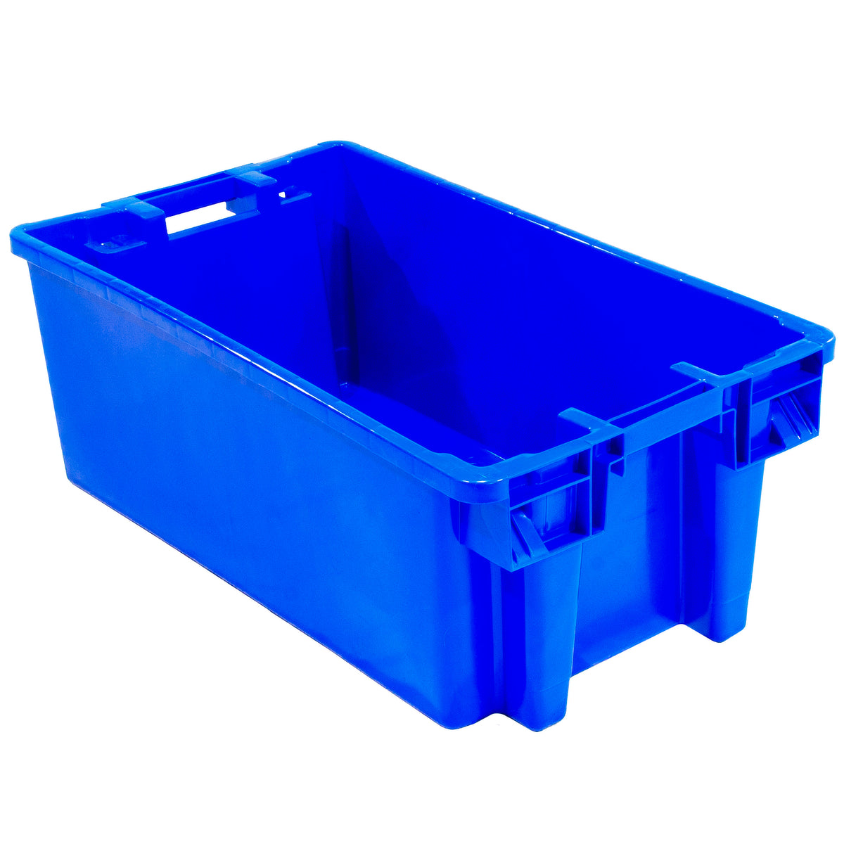 Blue Heavy Duty Stack and Nest Container 31" x 18" x 12" - C18702E09