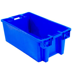Blue Heavy Duty Stack and Nest Container by FarrellPack
