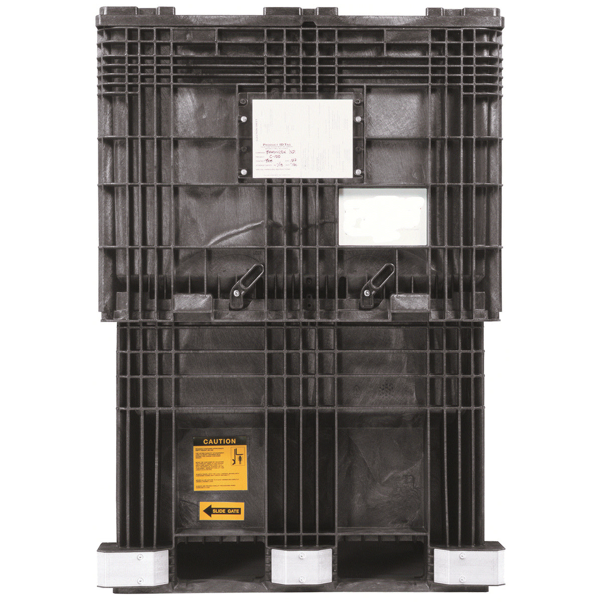 Black CenterFlow Bulk Container 56"x45"x64" by FarrellPack - CF5745650010500