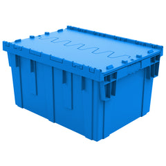 Blue 28"x21"x15" Attached Lid Container by FarrellPack - DC282015BLUE
