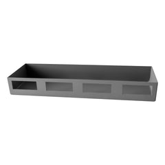 Grey Heavy Duty 14Ga. Steel Door Tray for 36" Cabinets by FarrellPack
