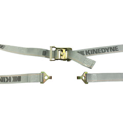 Kinedyne 2 inch by 16 foot Plate Trailer Hook Logistic Ratchet Strap by Kinedyne for industrial cargo securement