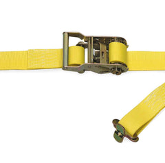 Kinedyne 1 3/4" by 12' Butterfly Logistic Ratchet Strap showing webbing, 811 ratchet, and C1831 Series F butterfly fittings by Kinedyne