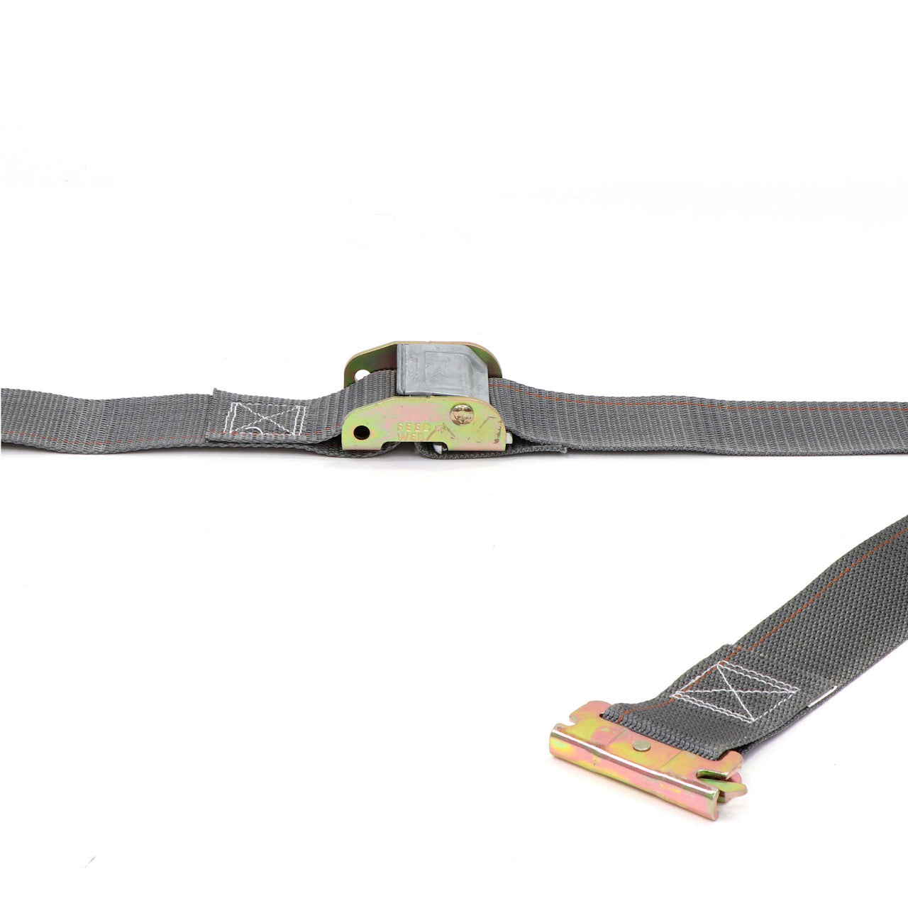 Kinedyne 2" by 16' Spring Loaded Logistic Cam Buckle Strap by Kinedyne for cargo securement in trailers and warehouses