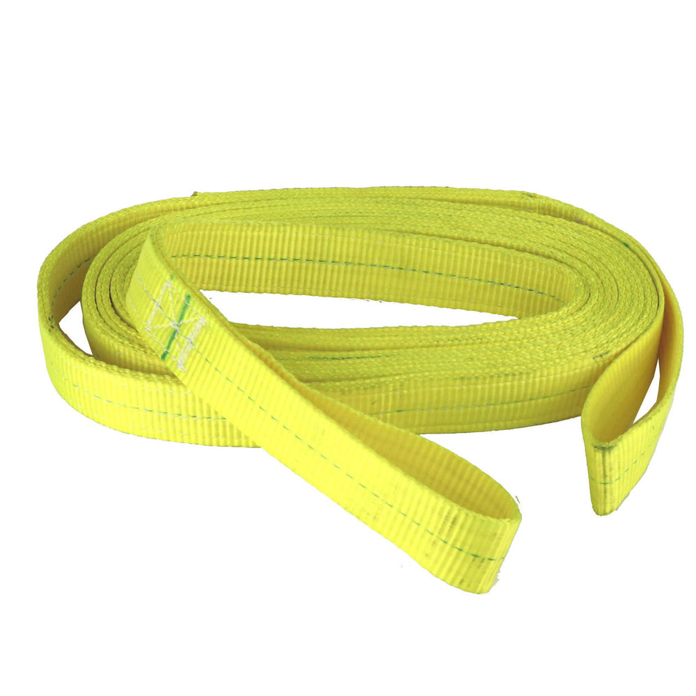 Kinedyne 2" by 20' Two-Ply Flat Polyester Eye & Eye Web Sling by Kinedyne for industrial lifting and rigging