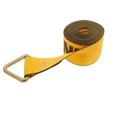 Kinedyne 4" by 40' Delta Ring Winch Strap by Kinedyne, heavy-duty 4x40 foot tie-down with Delta Ring end fitting