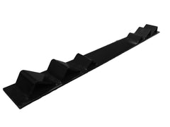 Kinedyne ASTM A36 Steel Heavy Duty Coil Chock shown assembled for trailer use, durable steel construction, adjustable bracing