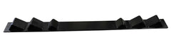 Kinedyne ASTM A36 Steel Heavy Duty Coil Chock shown assembled for trailer use, durable steel construction, adjustable bracing