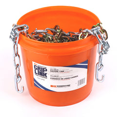 Kinedyne Grip Link 11 x 22.5 Dual-Triple Square Link Cross Tire Chains by Kinedyne for commercial truck traction