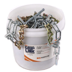 Kinedyne Grip Link 11 x 24.5 Dual-Triple V-Bar Cross Tire Chains by Kinedyne, highway traction chains for trucks
