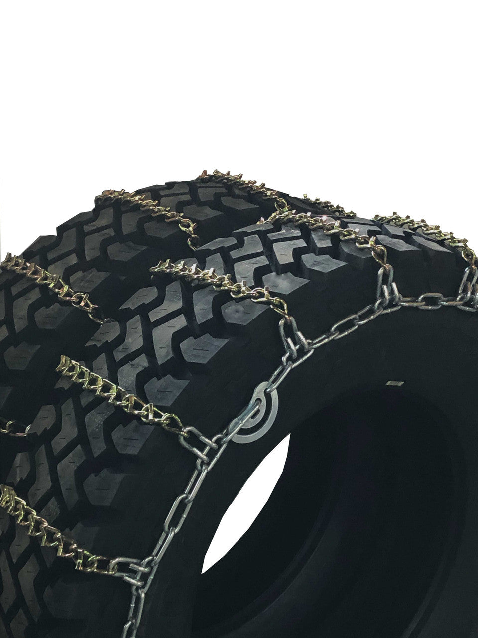 Kinedyne Grip Link 11 x 24.5 Dual-Triple V-Bar Cross Tire Chains by Kinedyne, highway traction chains for trucks