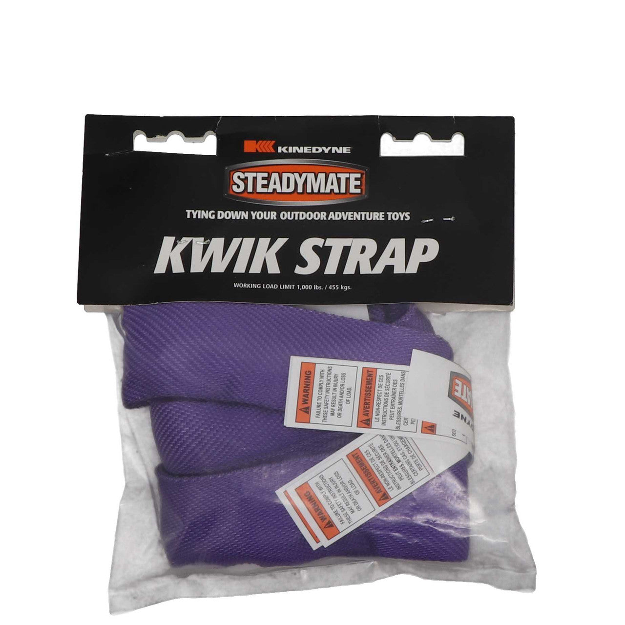 Kinedyne Pair of Kwik Round Sling Straps by Kinedyne for securing motorcycles, ATVs and light equipment during transport