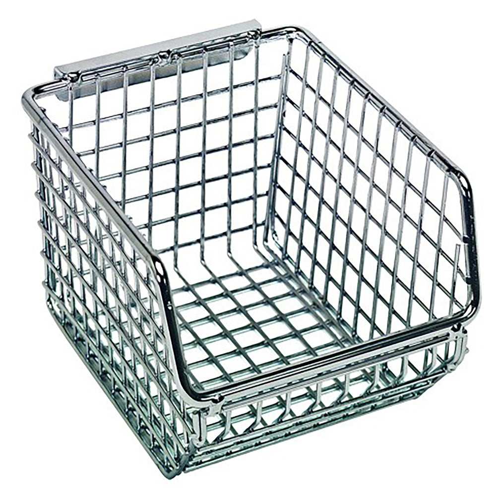 Chrome Mesh Hanging & Stacking Bin by FarrellPack