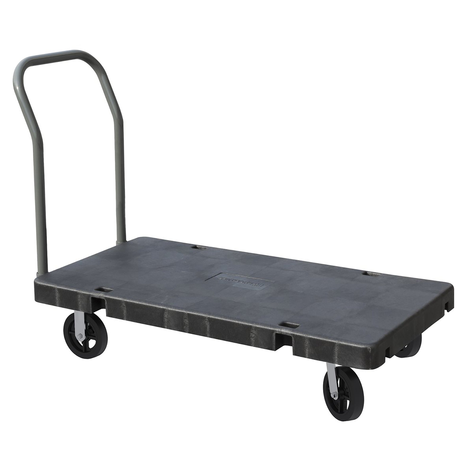 Black 24" x 48" Open Handle Platform Truck by FarrellPack