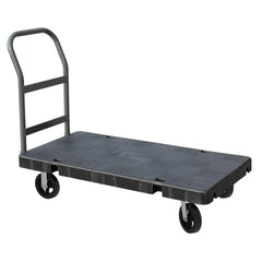 Black 24" x 48" Crossbar Platform Truck - R90182A1412