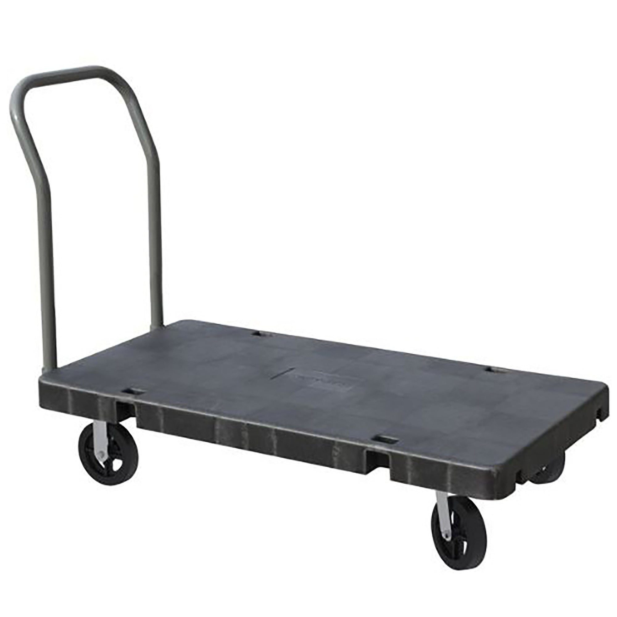Black 30" x 60" Open Handle Platform Truck - R90282A1011