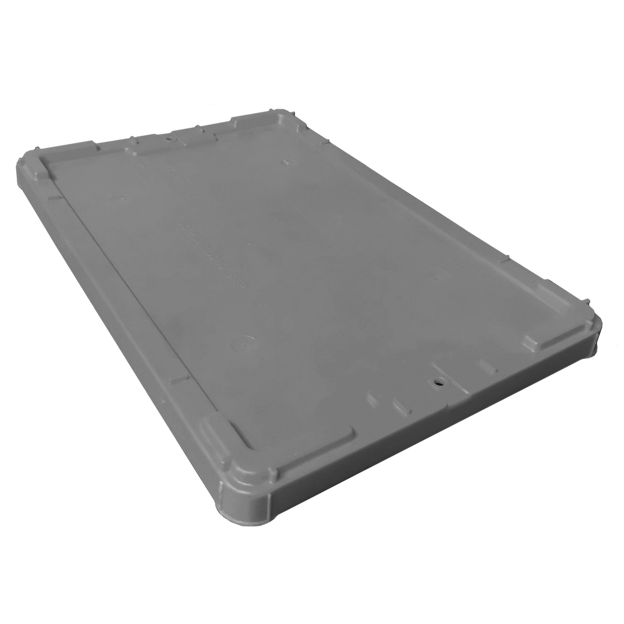 Grey Lid for SN2416 Stack & Nest Containers by FarrellPack
