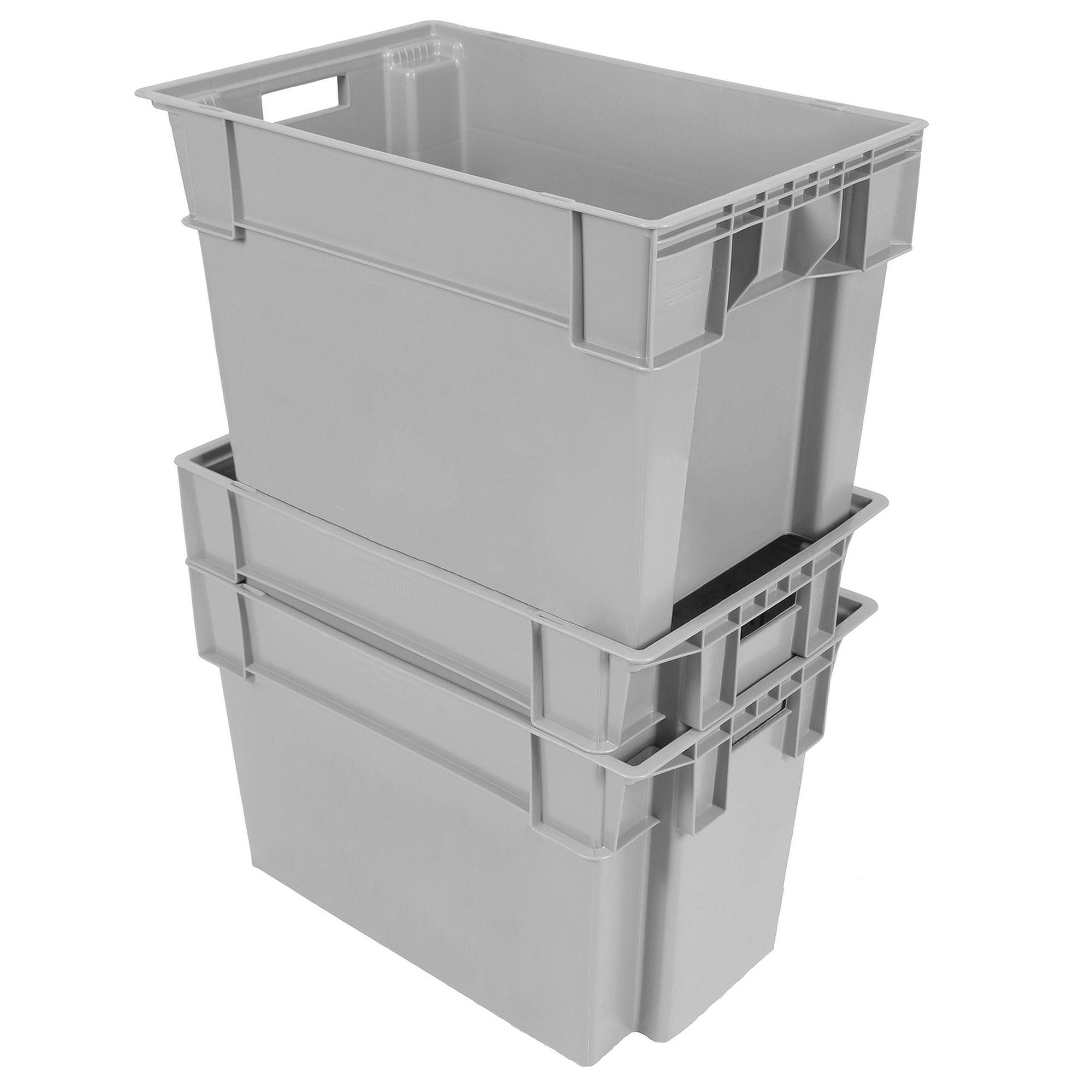 Grey Solid Stack and Nest Container 24" x 16" x 16" - SN2416160021000