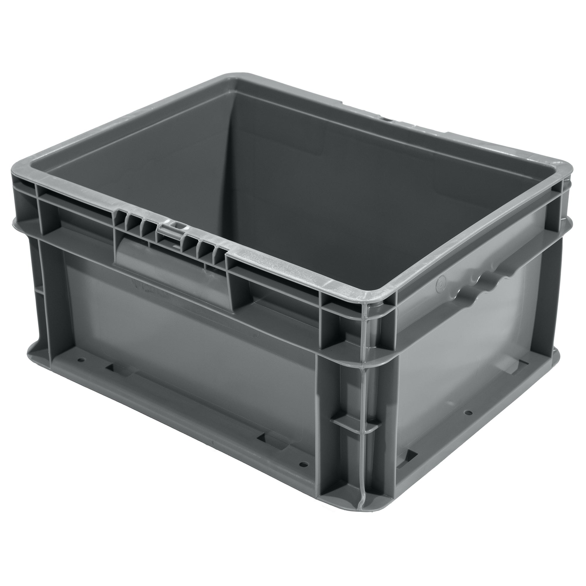 Grey Straight Wall Container 15" x 12" x 7" - SW151207F101000