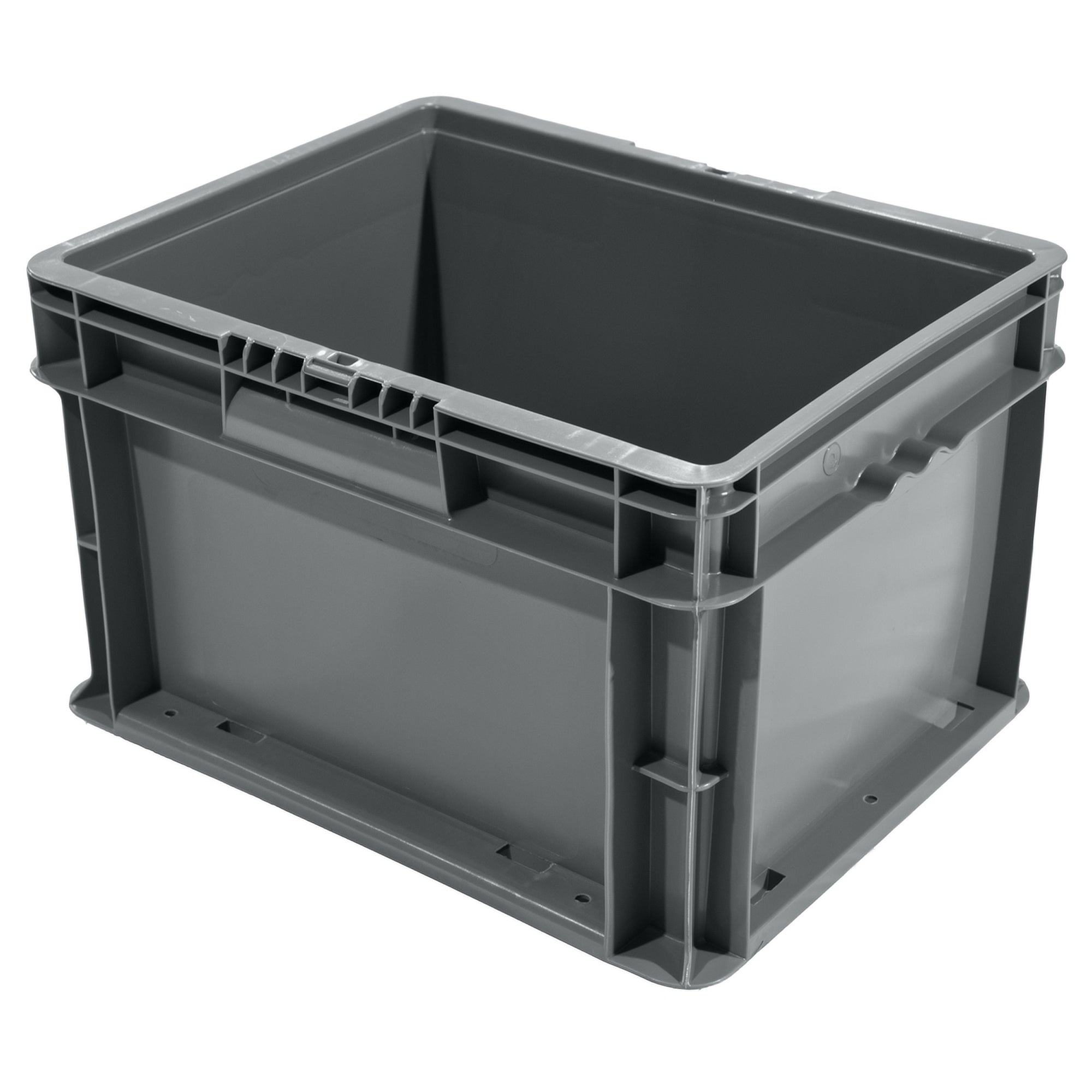 Grey 15"x12"x9" Straight Wall Container by FarrellPack